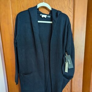 Navy Blue Korye sweater jacket from Daily Look
